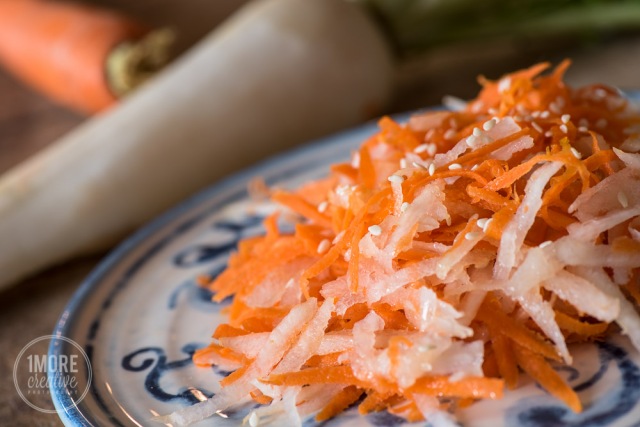 Japanese Carrot and Daikon Salad